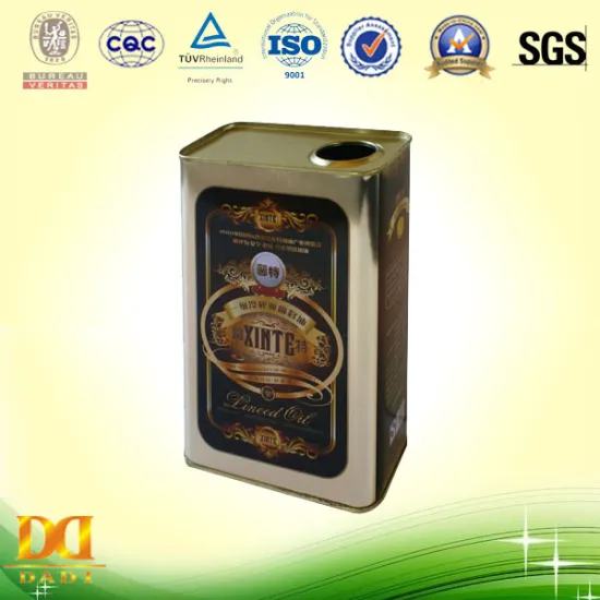 Chinese Oil Tin Can Manufacturer, Food Packing Can