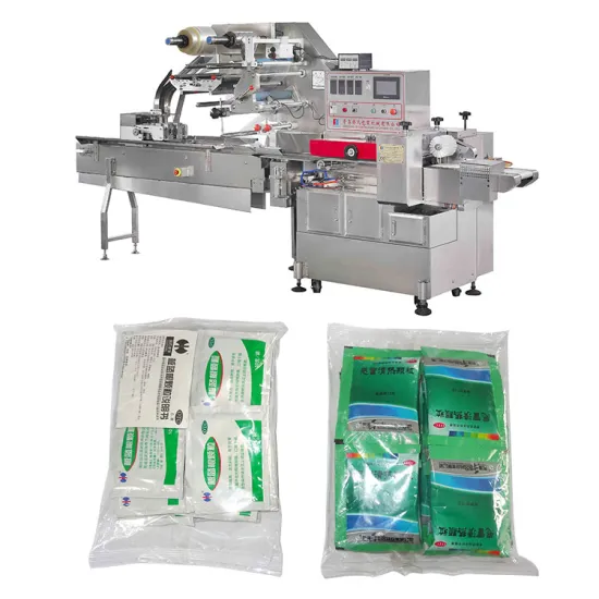 High Speed Flow Pack Machinery for Small Cotton Soft Hard Lollipop Pillows