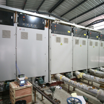 Wind power electric heat storage system