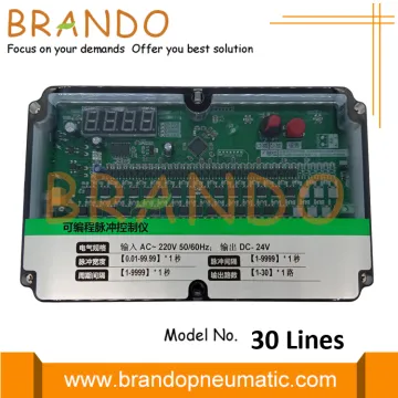 30 Lines Bag Filter Pulse Valve Sequence Controller