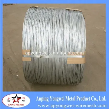 YW--ISO Anping galvanized, high zinc coating GI wire(factory)