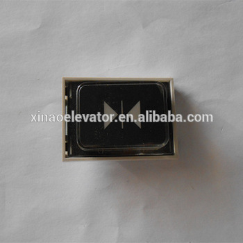 Elevator mechanical oled push button