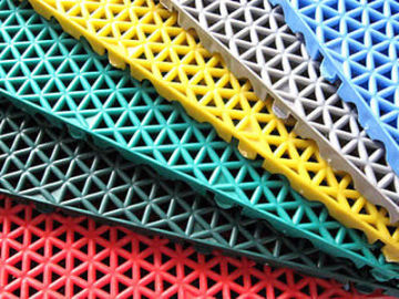 Modular Indoor Interlocking Sport Tile, Modular Sports Flooring, Plastic Futsal Floor