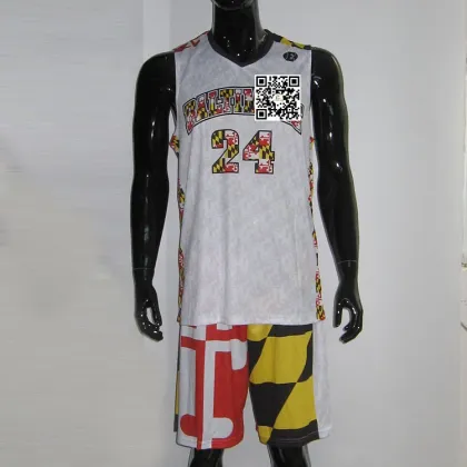 New Design Quick Dry Sublimated Printing Team Basketball Uniform