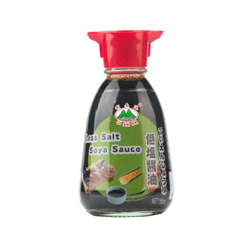 Bottiglia da 150 ml di salsa di soia con meno sale