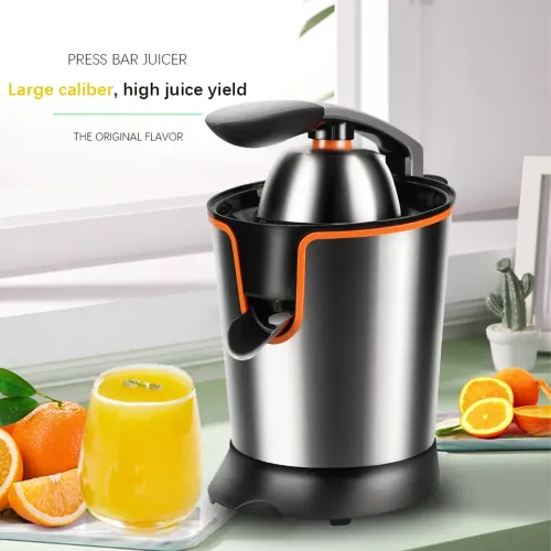 2022 Machina de prensa de jugo de naranja fresca eléctrica de nuevo diseño
