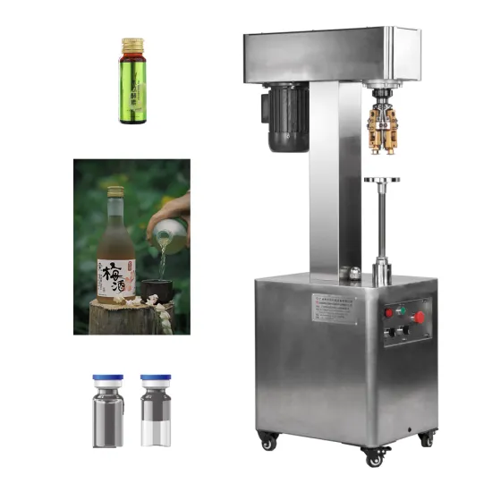 Semi-Automatic Plum Wine Bottle Capping Machine