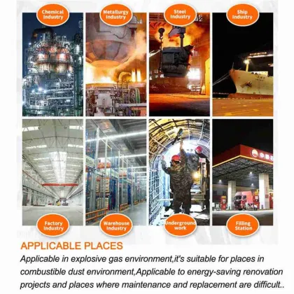 Portable Industrial Lighting: Crouse-Hinds Hazardous Location Class 1, Division 2 Explosion-Proof Emergency Light Solutions