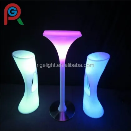 led fashion remote battery wireless LED Shining Bar Chair