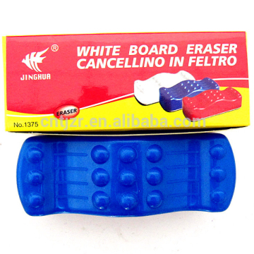 Wholesale School and office plastic handled wool felt whiteboard Eraser OEM Customized