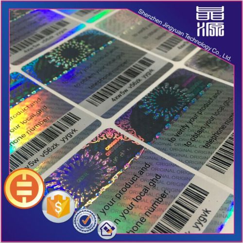 QR Code Hologram Etiket Sticker