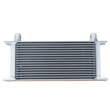 Universal 17 Row AN10 Aluminium British Type Type Racing Oil Cooler
