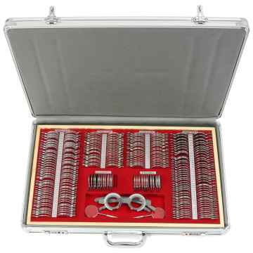 China Cheapest Optical Trial Lens Set with 266JS Metal Ring for Eye Shops