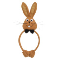 Bandeau en forme de lapin brun 3D