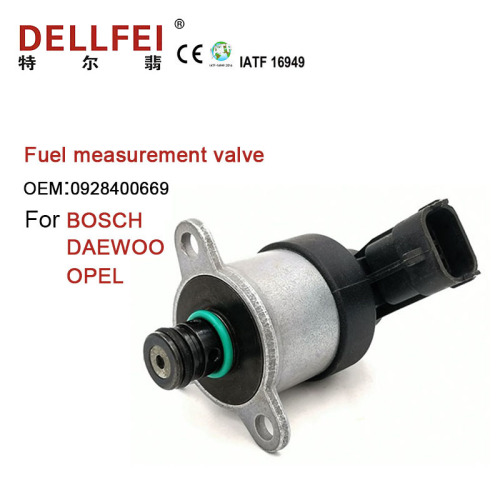 Válvula de medición automática del motor 0928400669 para Bosch Daewoo