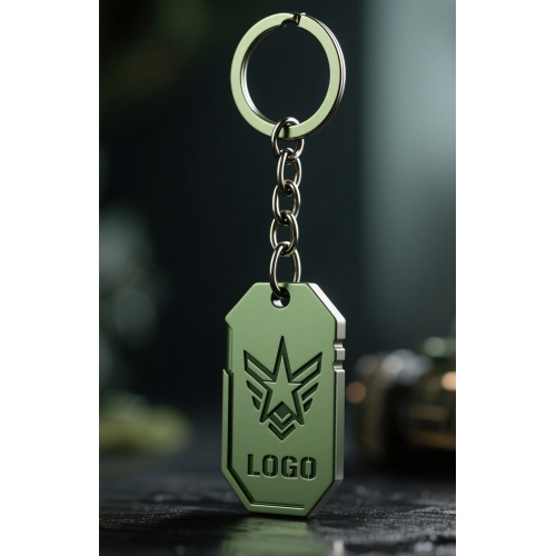 Custom Metal Keychain with Personalized Design