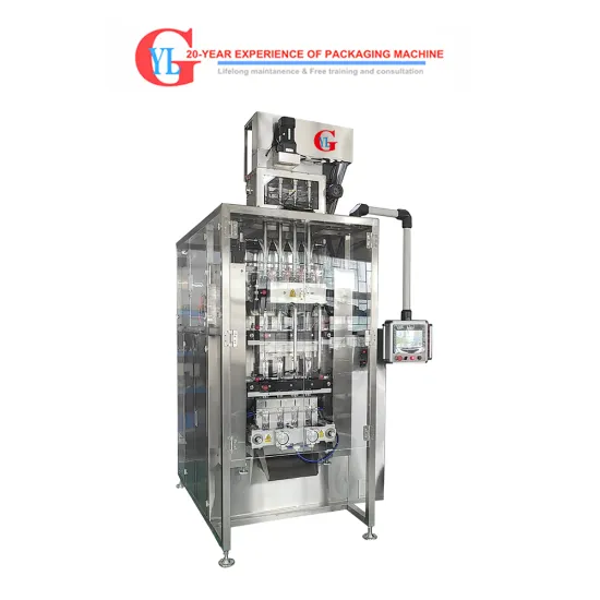 Four Row Back Seal Powder Packing Machine for Coffee Powder and Milk Powder