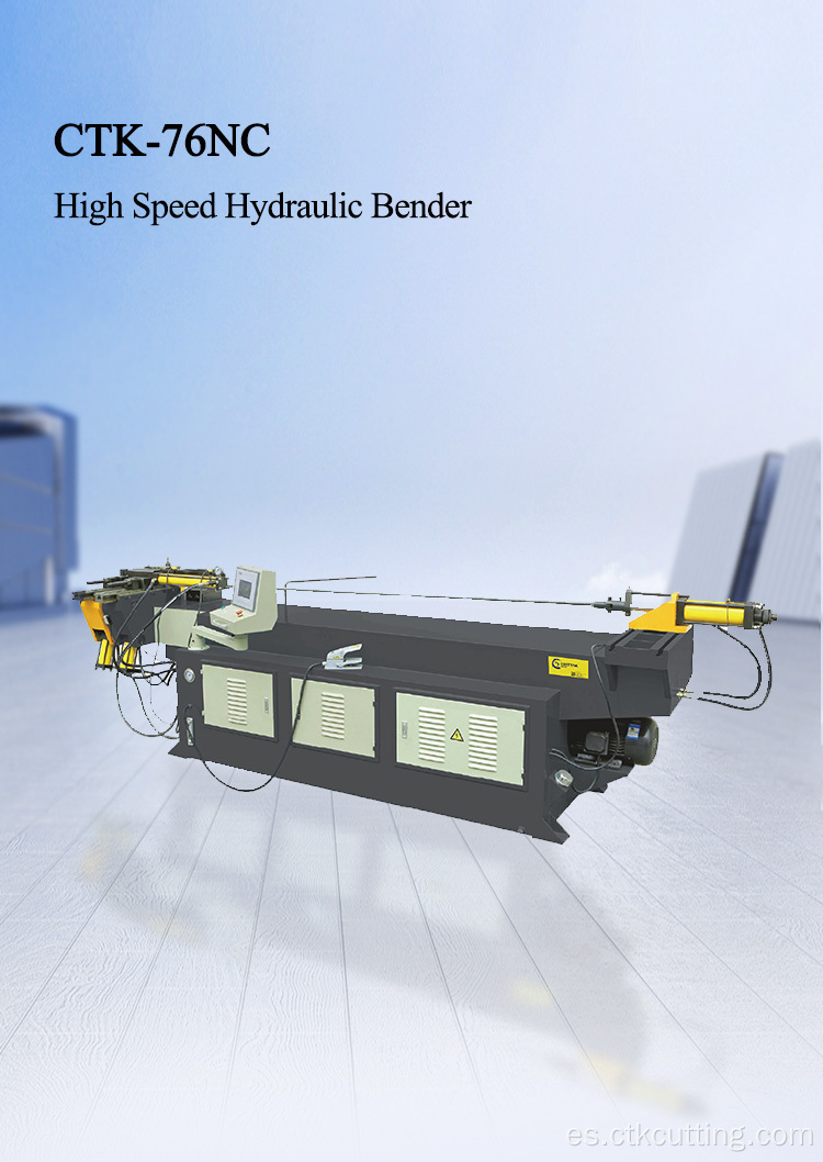 bender de tubería hidráulica de alta velocidad de una sola cabeza