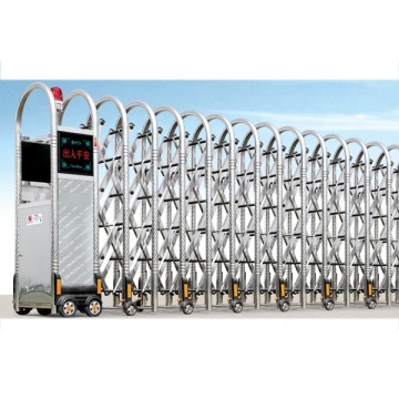 Trackless Industrial Stainless Steel Folding Gate Prices