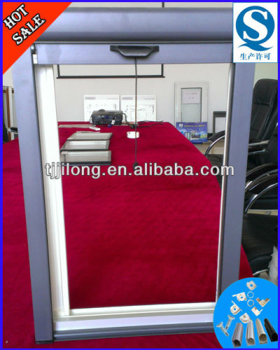Aluminum alloy retractable insect screen high quality invisible screen window