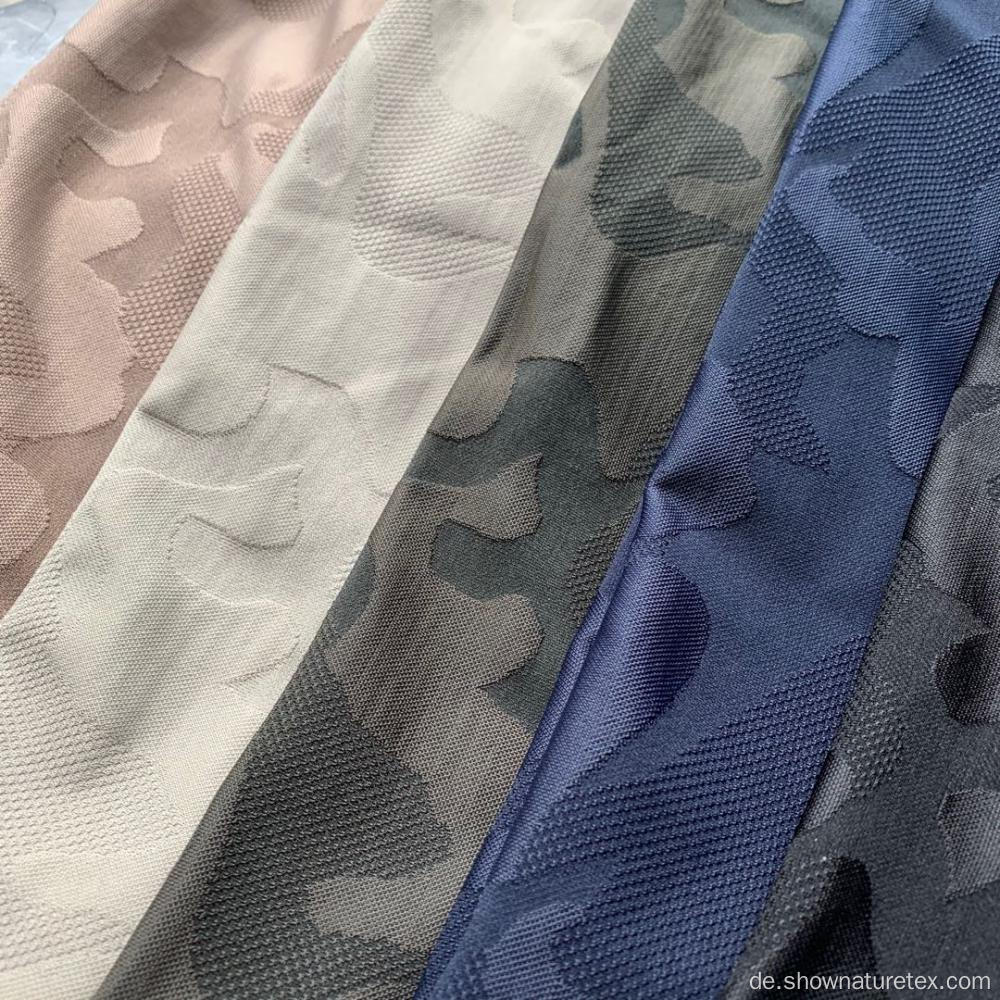 Camouflage Strick Jacquard Polyester