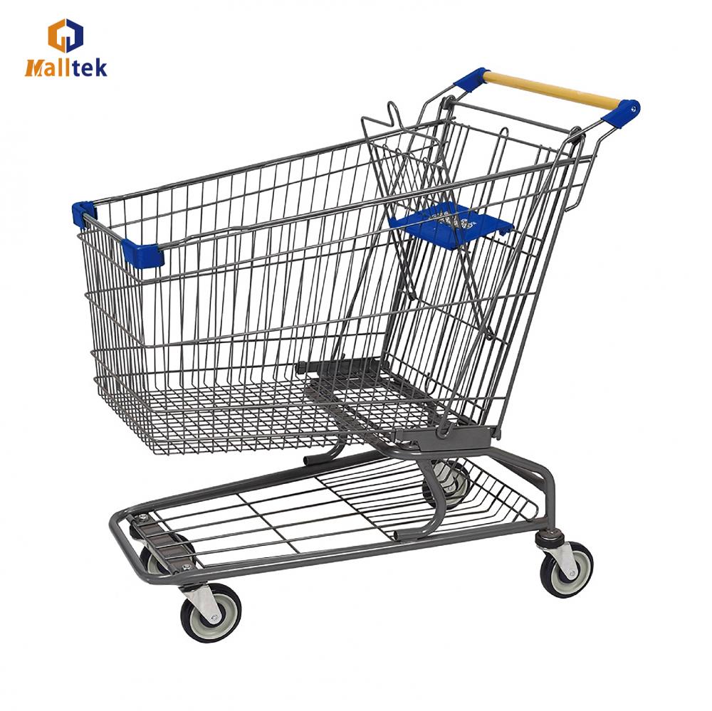 Supermarket 240L American Shopping Cart