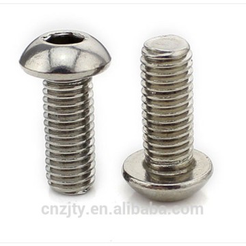 Round head hex socket machine screw stainless bolts torx screw