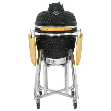 SEB KAMADO Egg Bbq Ceramic Kamado Smokeless Grill Large Kamado 18 Inch