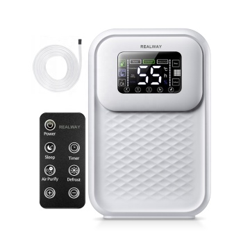 1500ML Moisture Absorb Dryer Machine with LED UV Light and Remote Control for Home Closet and Basement