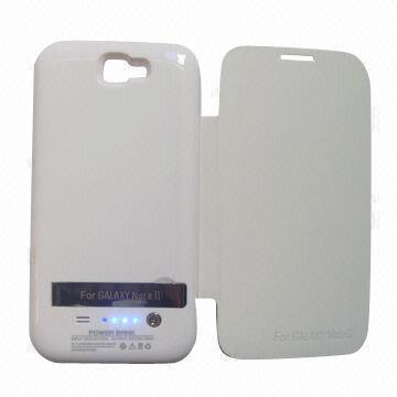 4200mAh rechargeable battery charger case for Samsung Galaxy Note 2 N7100, 300-hour standby time