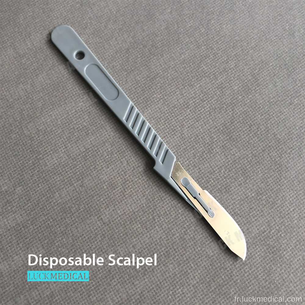 Scalpel avec support de couteaux scalpel