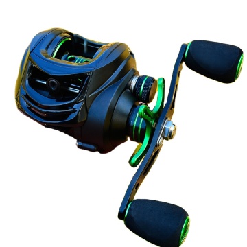 High Speed 7.2:1 Metal Spool Baitcasting Reel with 110KG Star Drag and Magnetic Brake for Saltwater