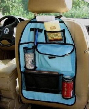 Hanging Car Seat Organizer, Car Organizer Bag