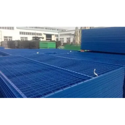 Metal Fence Panels Powder Coated Temporary Welded Metal Fence Panels Factory