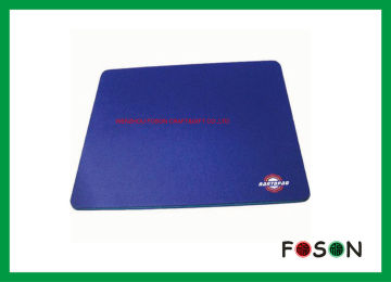 Eco-friendly Blank Comfortable Anti - Slip Rubber + Neoprene Computer Mouse Mat