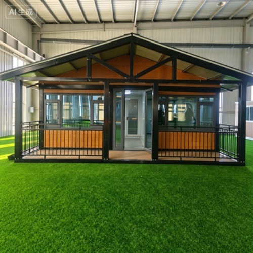 Quick-Deploy Foldable Living Container with Custom Sizing