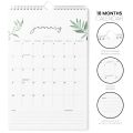 Gemakkelijke planning 12 maanden verticale wandkalender