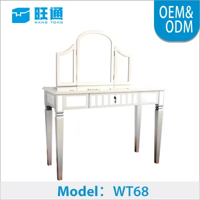 Promotional wood antique dressing table,French classic simple dressing table