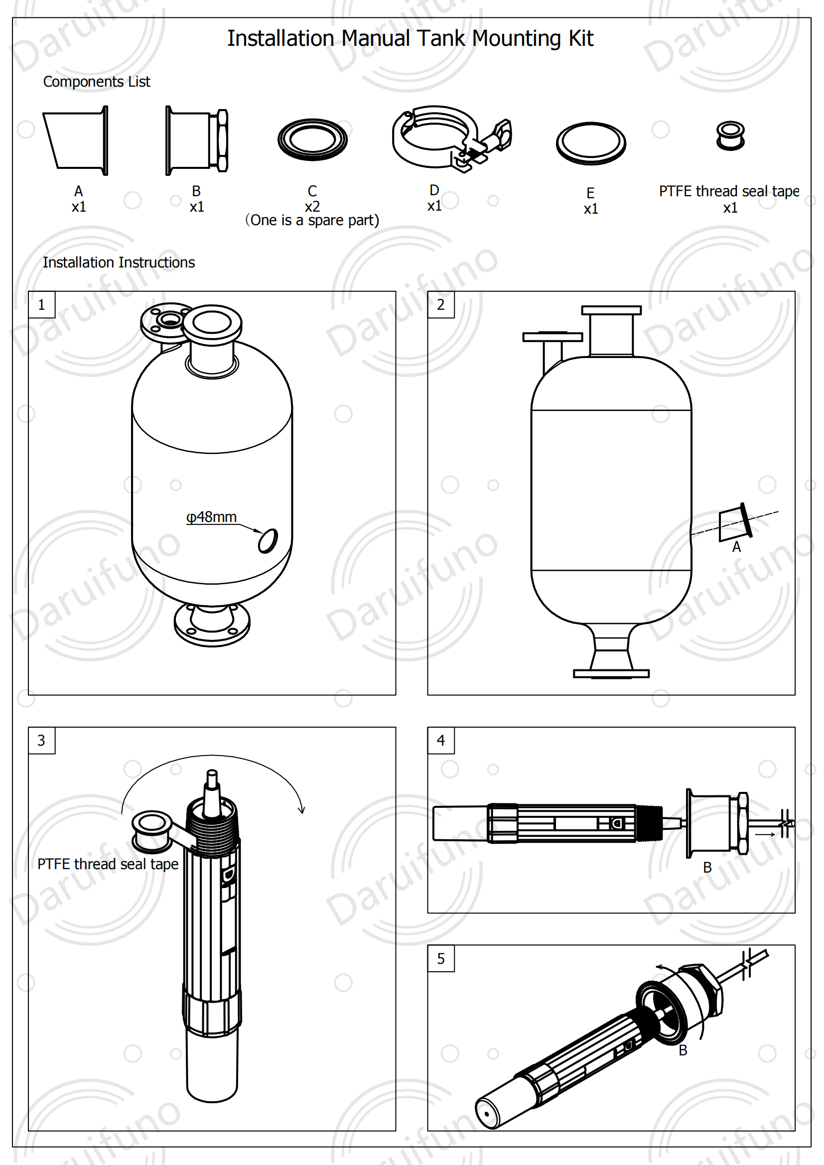Installation Manual Tank Mounting Kit_00