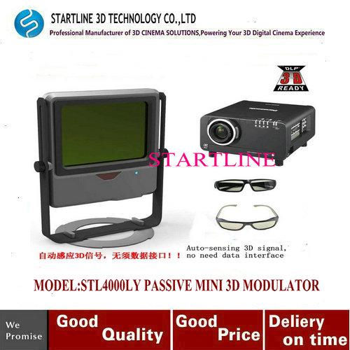 Single Projector Home Theater Passive 3D Modulator