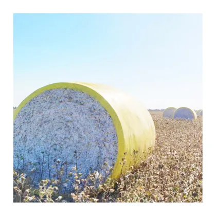 Plastic wrap used to wrap cotton