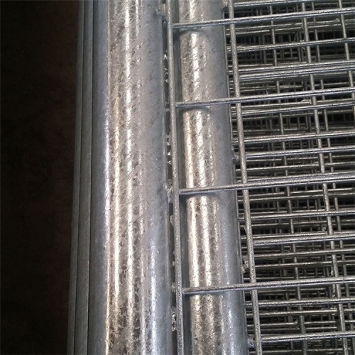 temporary metal fence panels with hot dipped galvanized