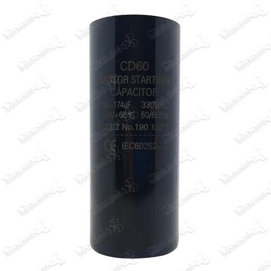 Sino Cool 330VAC 145uf-174uf CD60 Refrigerator Start Capacitor