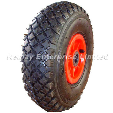 Plastic Centre Pneumatic Rubber Wheel (PR1010)