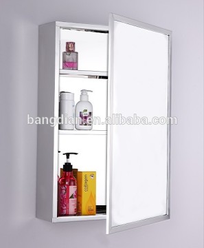 Wholesale stainless steel material bathroom mirror cabinet