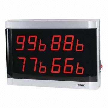 99-channel Wall Wireless Calling Receiver/System (4 Areas), Sized 370 x 260 x 83mm