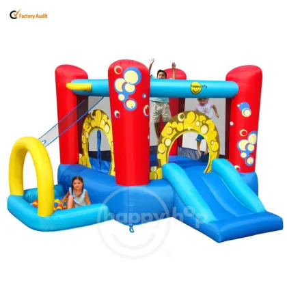 Happy hop Inflatable Play Center-9214 Bubble 4 in 1 Play Center