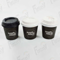 custom paper cup hot paper single wall cup