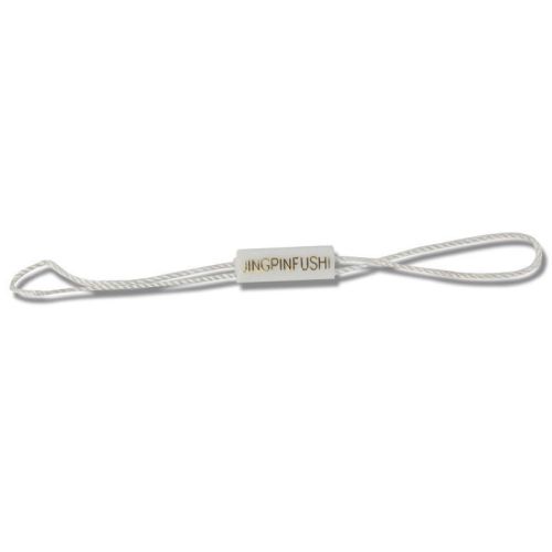 Rechthoek lint zegel sieraden sleutelhangers met string