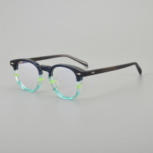Thick Acetate Frame Customize Vintage Unisex Women Men Thick Acetate Eyewear Supplier